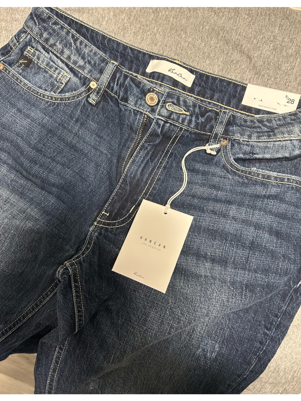 KanCan Indigo Vintage Wash Jeans